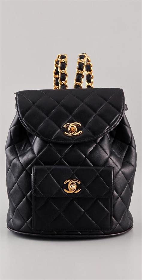 chanel mochila|chanel latest backpack.